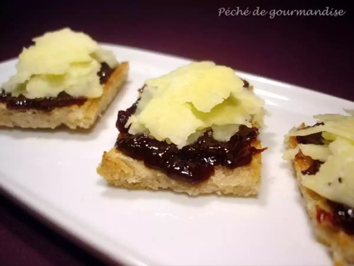 Toasts de Salers à la crème de pruneaux - photo 2