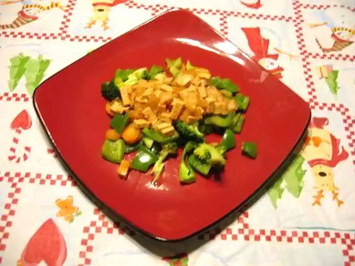 Tofu à la mandarine