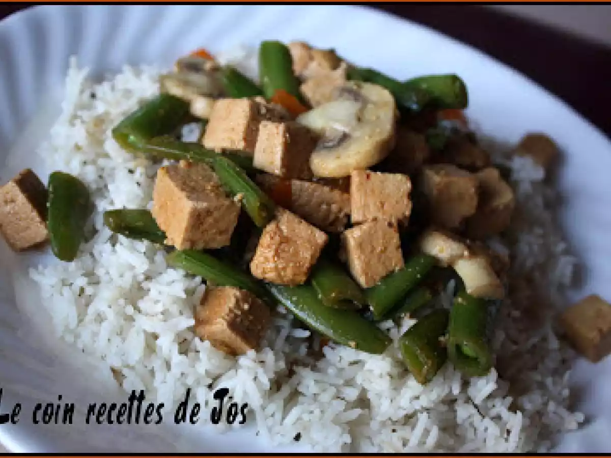 TOFU AU TAMARI ET SIROP D'ÉRABLE