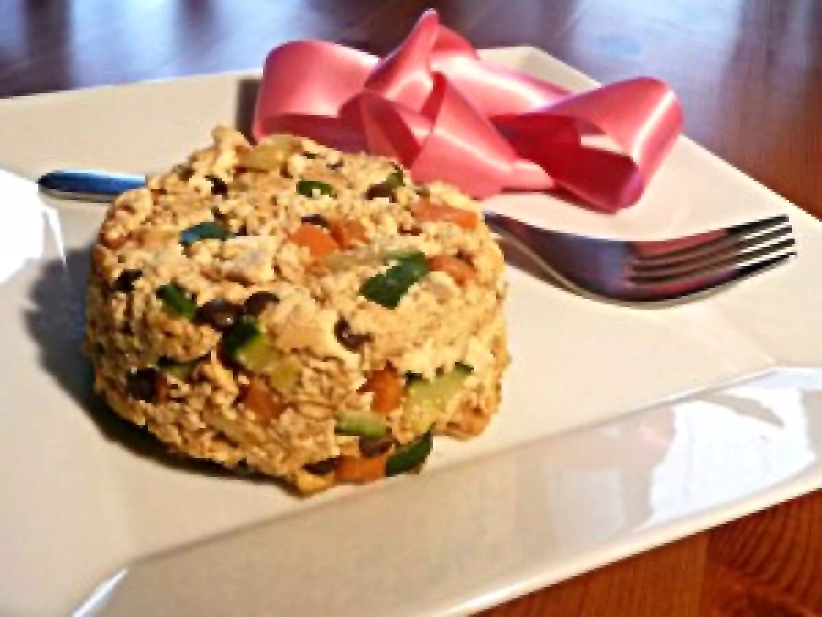 Tofu burger aux cinq saveurs