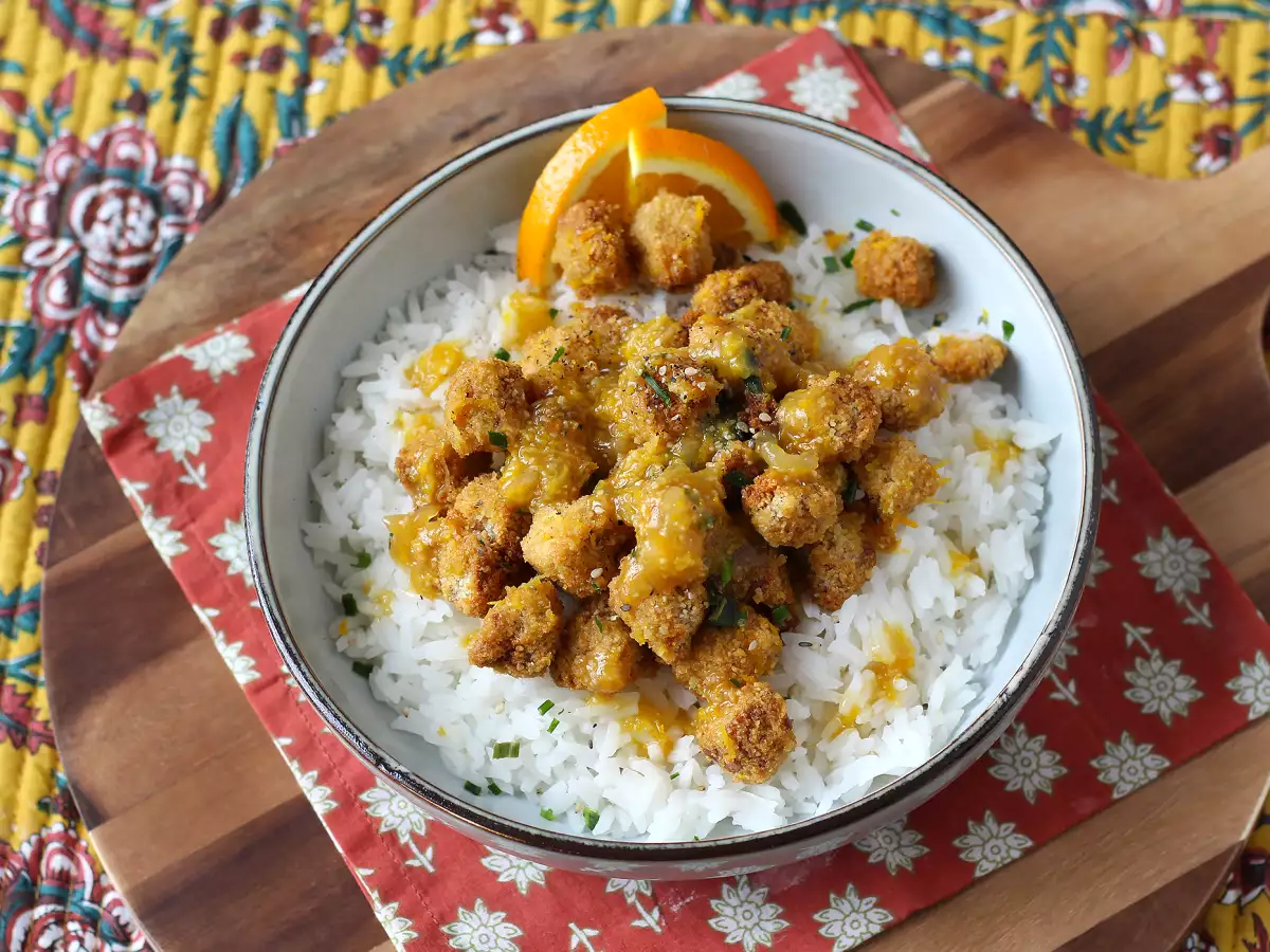Tofu croustillant à l’orange - photo 2