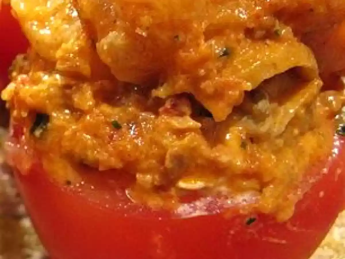 Tomate farcie au cabillaud. - photo 2