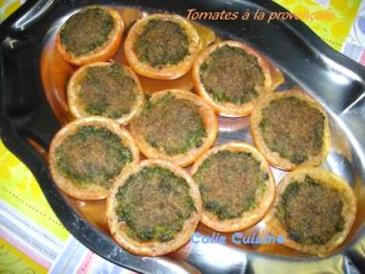 Tomates à la provençale...Accompagnement de Noël - photo 2