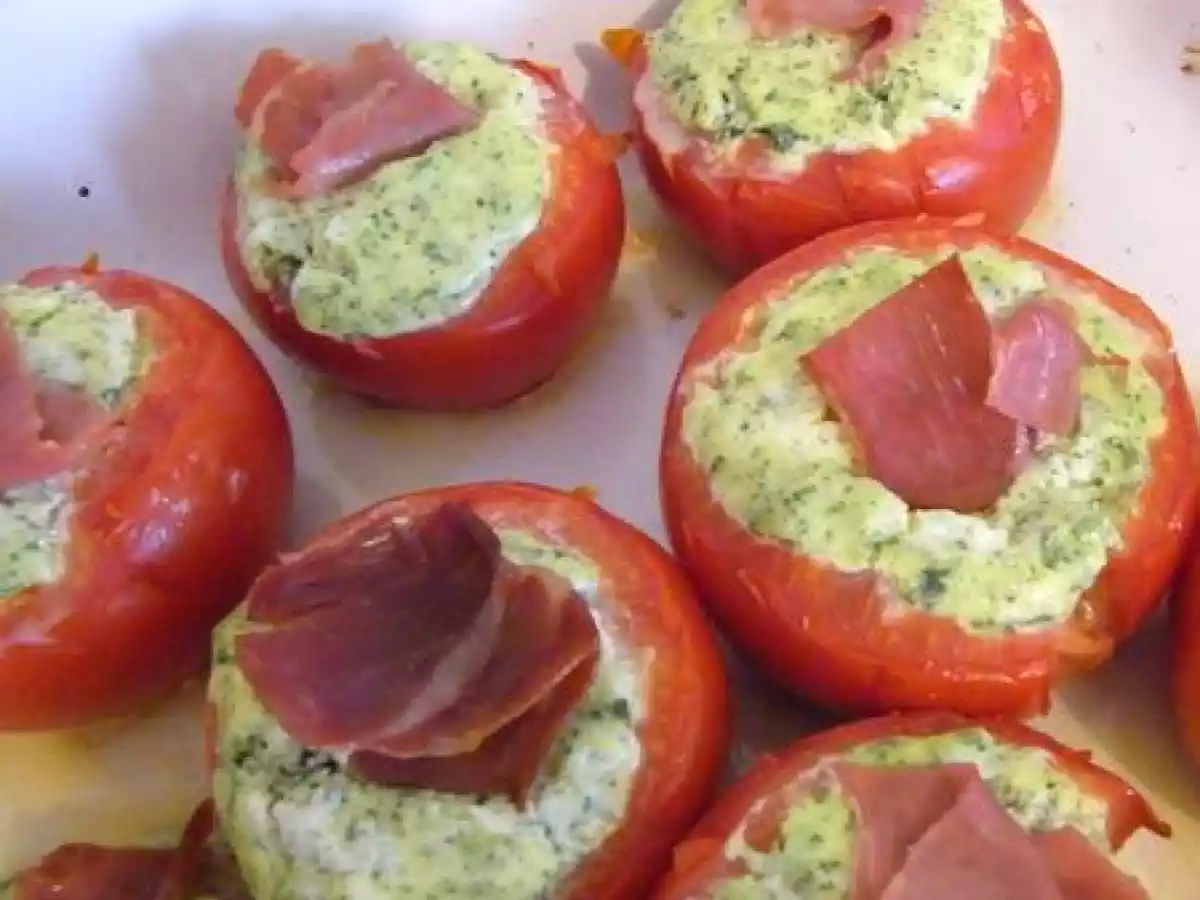 Tomates farcies à la ricotta et aux épinards