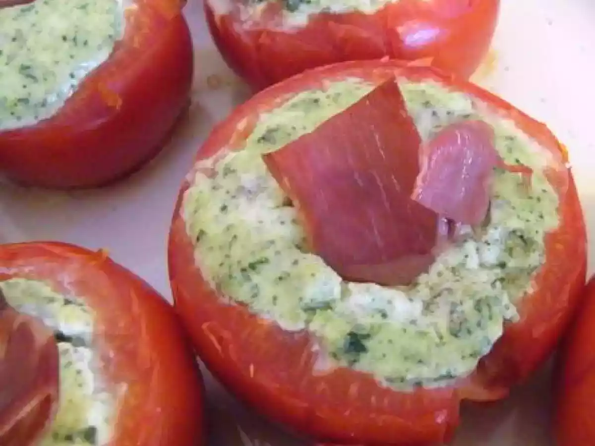 Tomates farcies à la ricotta et aux épinards - photo 2