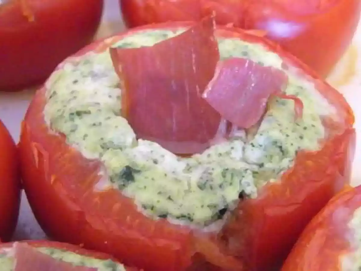 Tomates farcies à la ricotta et aux épinards - photo 3