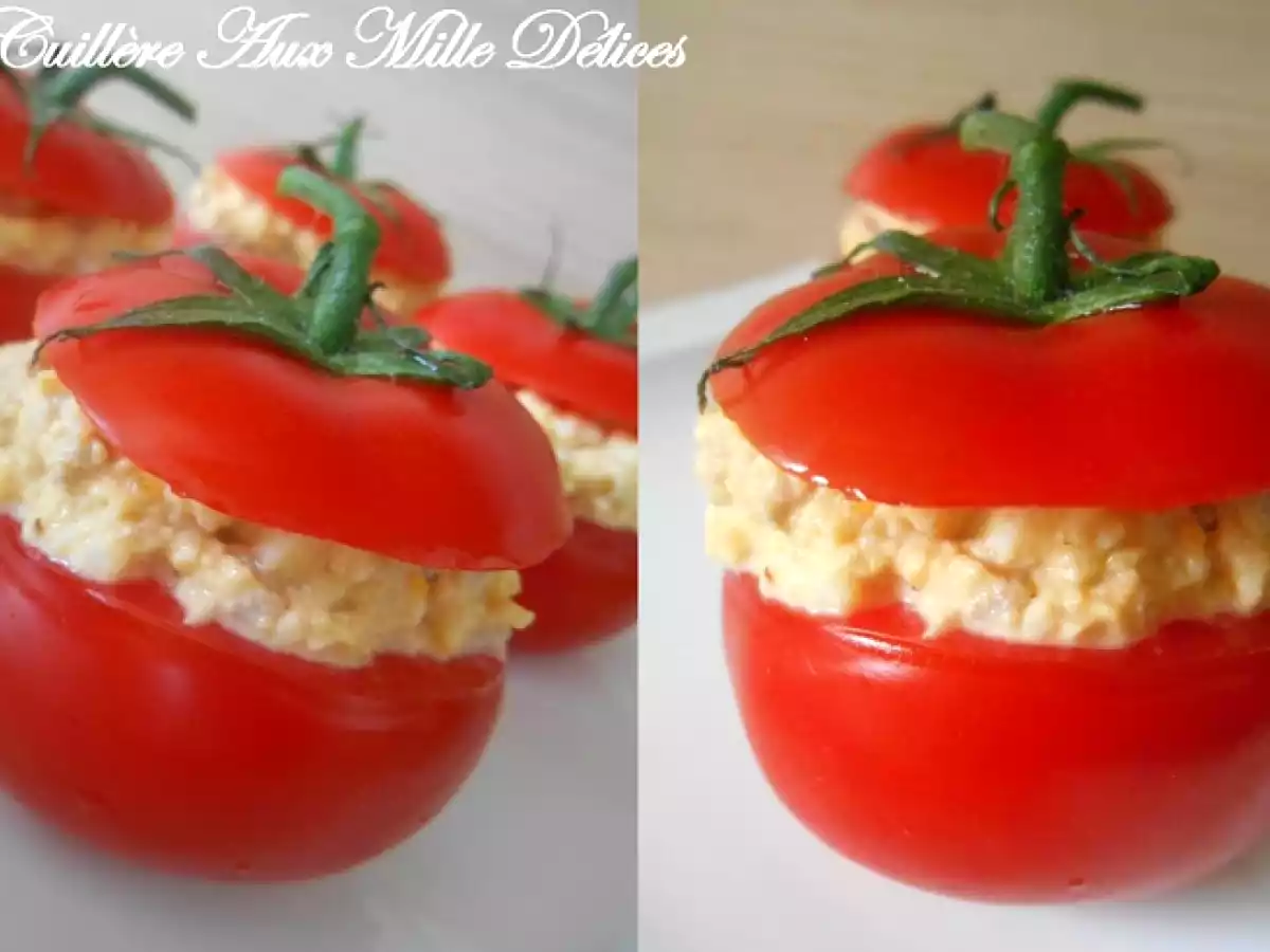 Tomates farcies au thon & œuf dur - photo 2