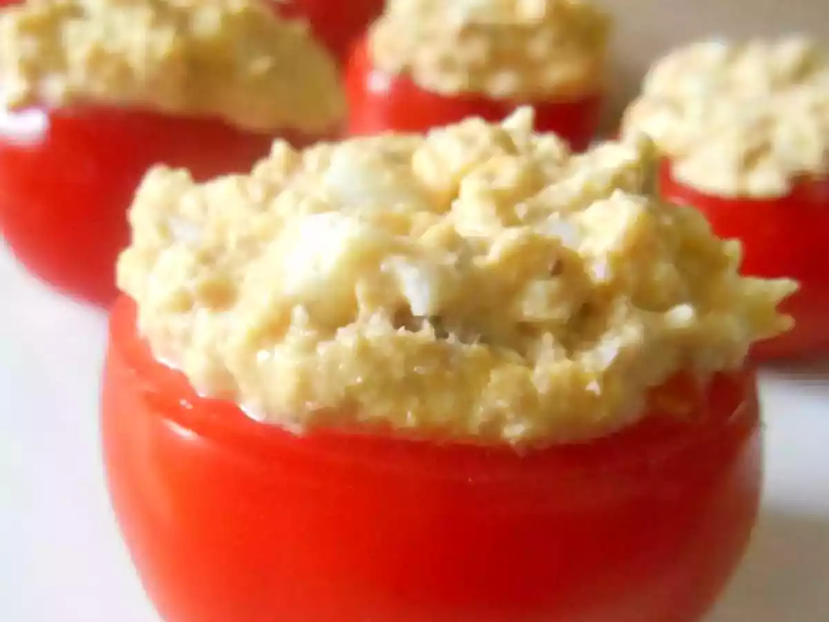 Tomates farcies au thon & œuf dur - photo 4