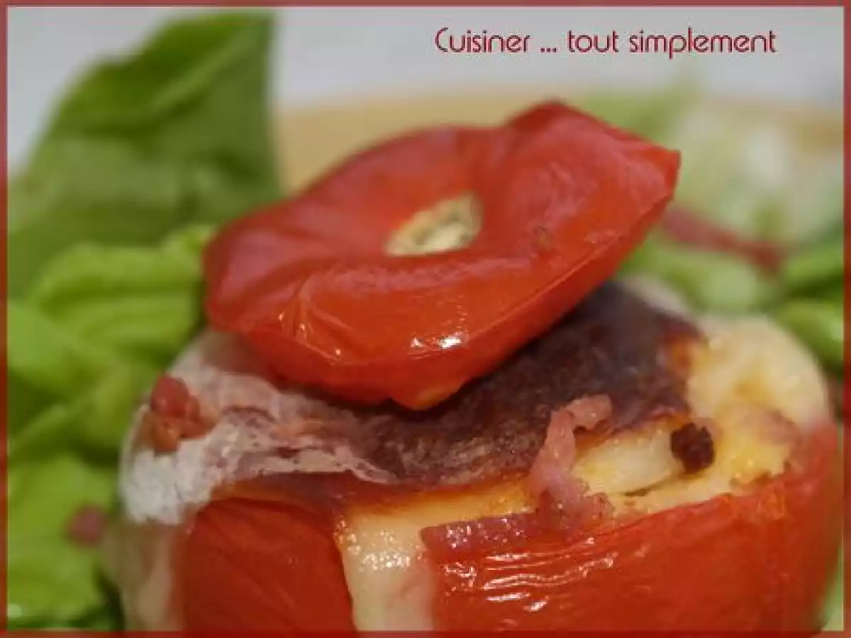 Tomates farcies Polenta - Cabécou - photo 3