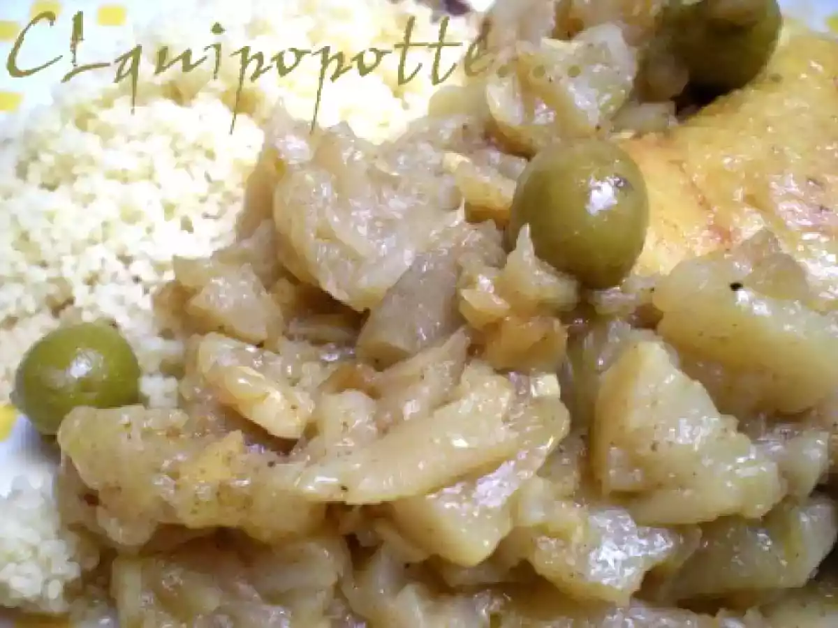 Topinambours !Tajine de Poulet et topinambour.
