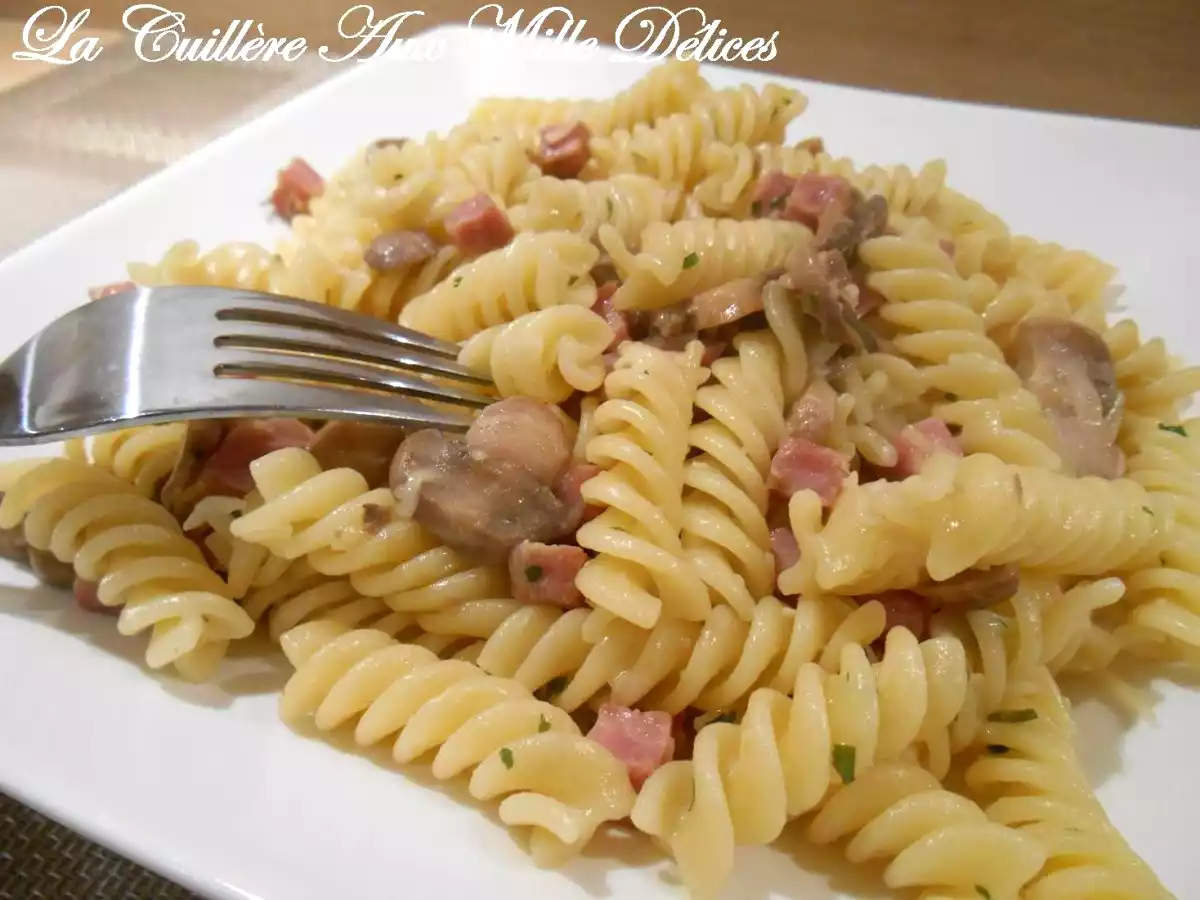 Torsades aux champignons - photo 2