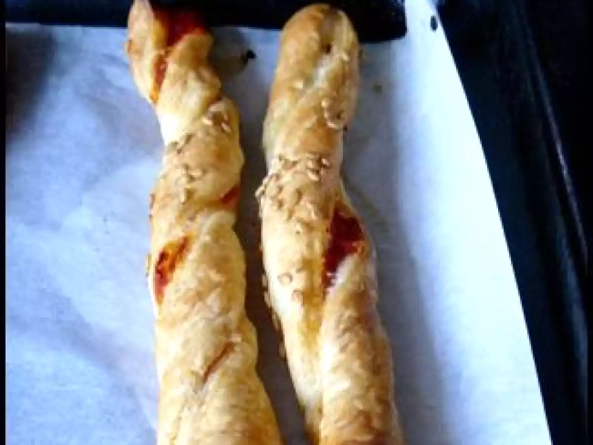 Torsades aux tomates et graines de sésame - photo 2