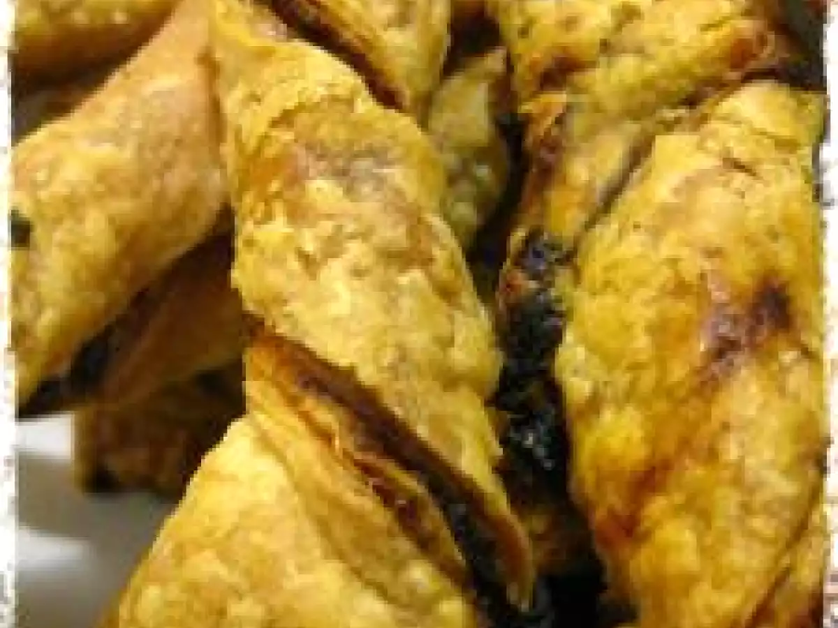 Torsades feuilletées tomate-basilic