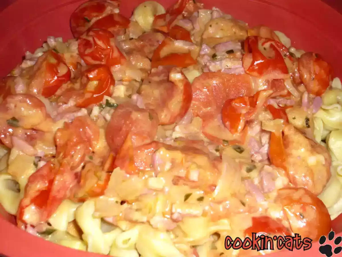 TORTELLINI AUX TOMATES CERISES