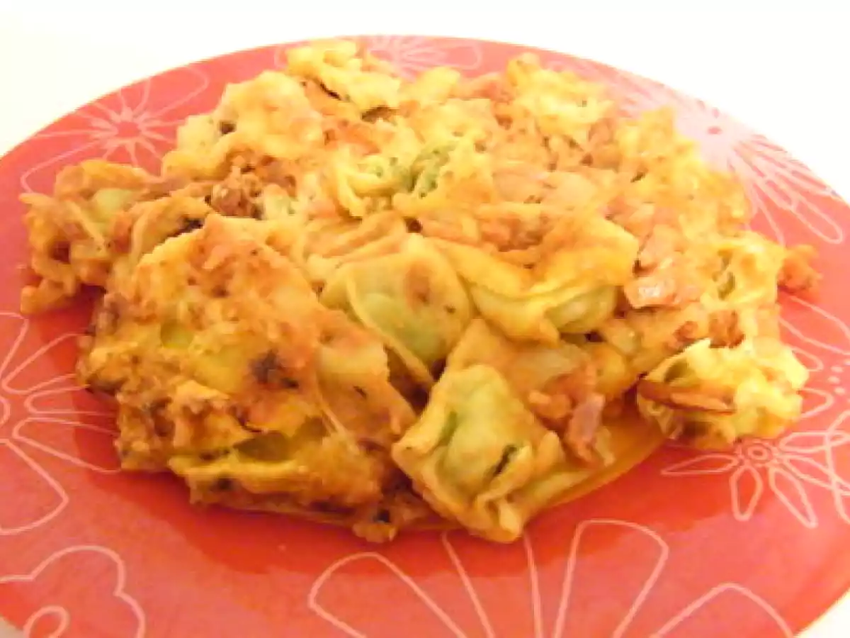 Tortellini épinards&ricotta en gratin