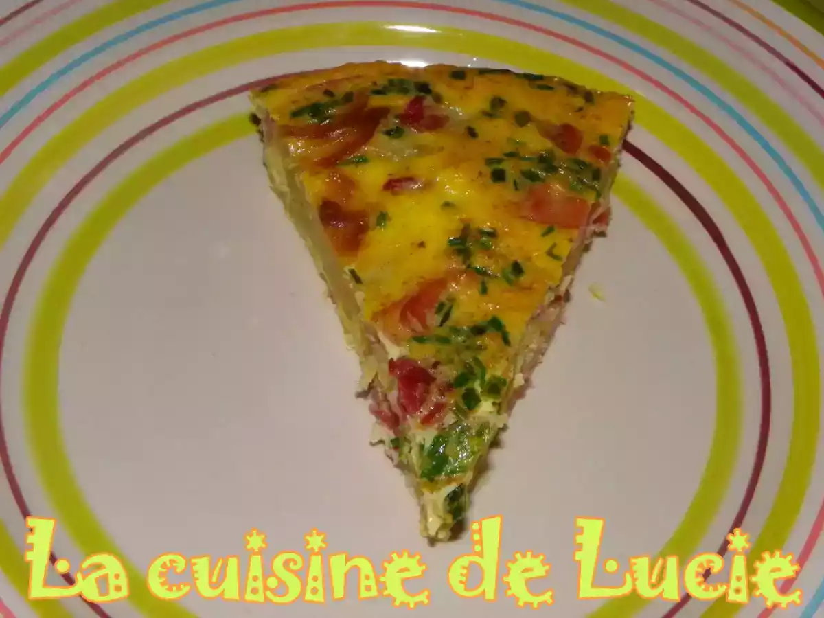 Tortilla au four pommes de terre/jambon cru/oignons - photo 2