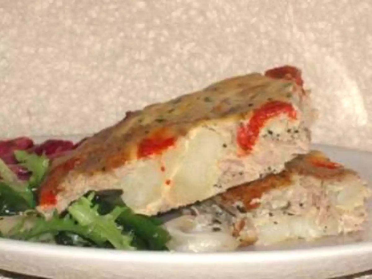 TORTILLA AU THON & POIVRON