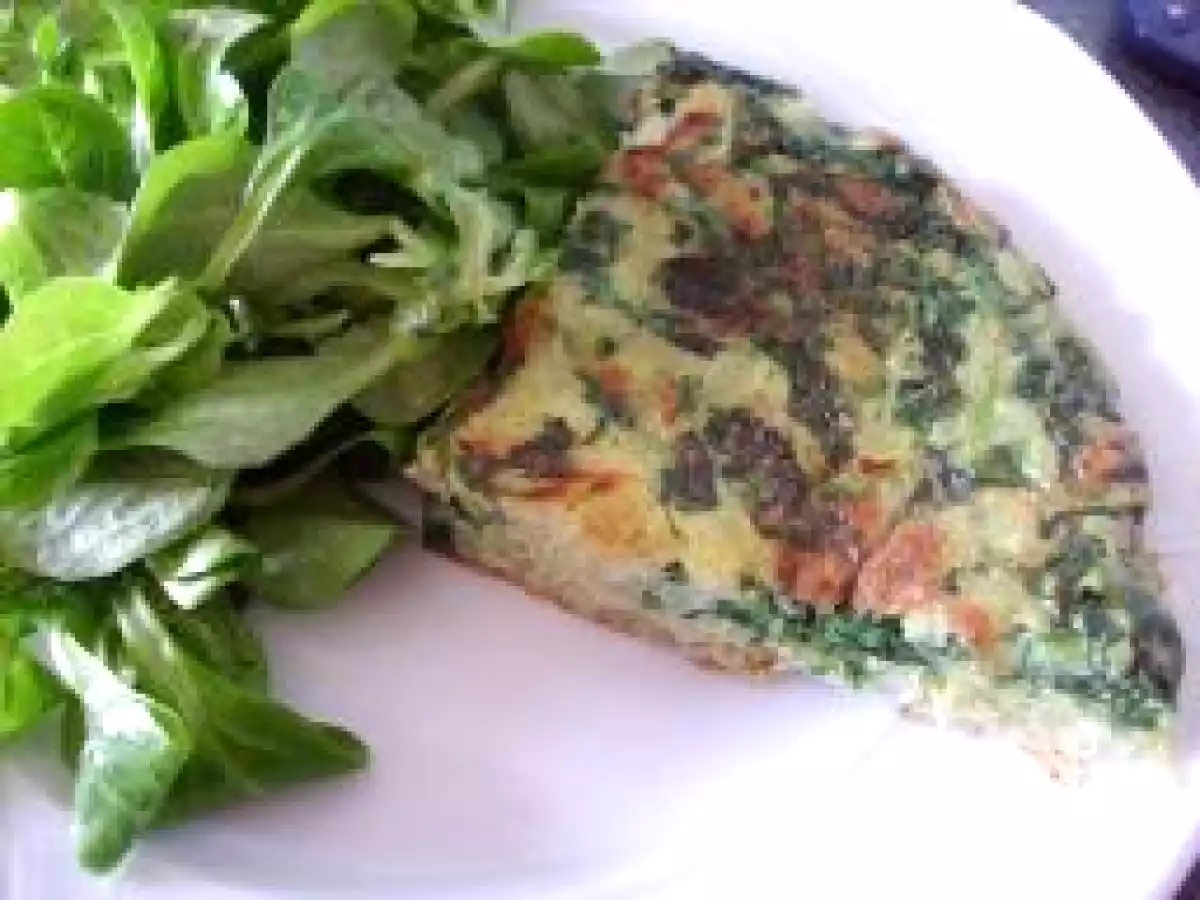Tortilla aux épinards et au pommes de terre - photo 2
