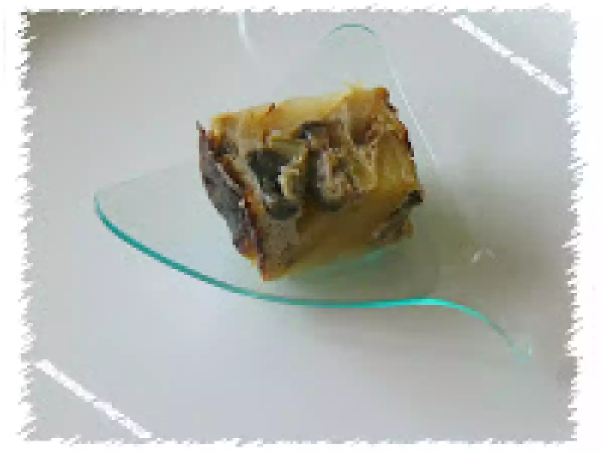 Tortilla aux pommes de terre et aubergines