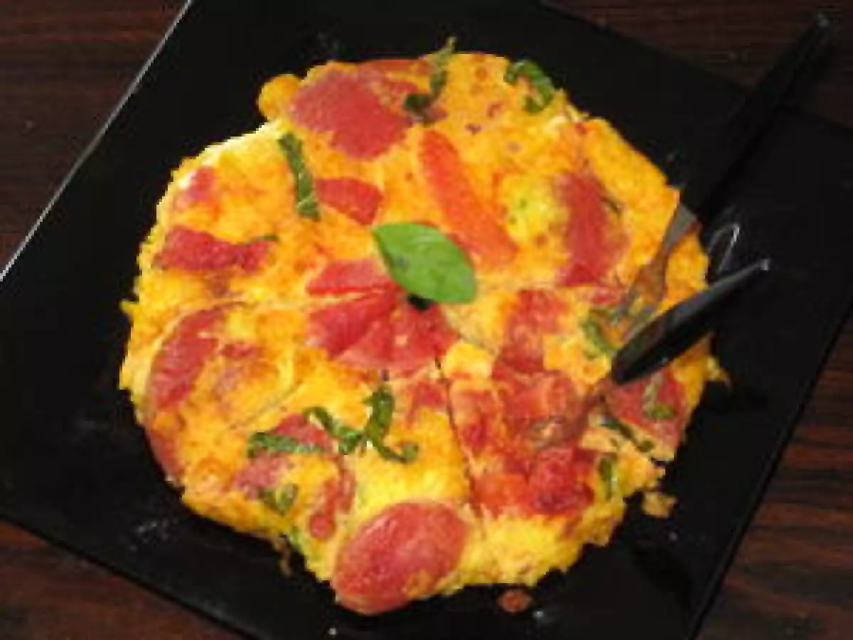 Tortilla aux saveurs d'Italie