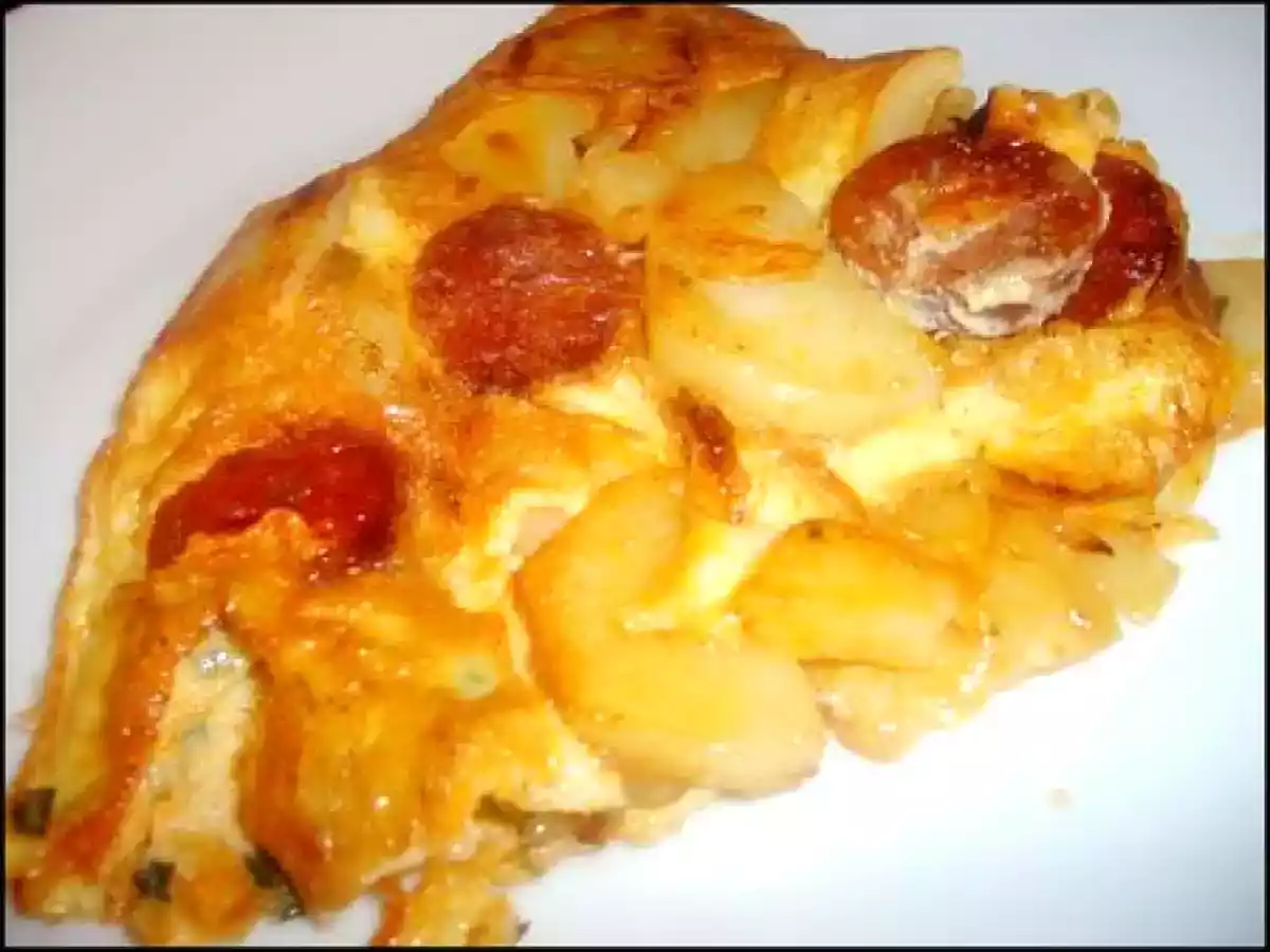 Tortilla de pommes de terre au chorizo