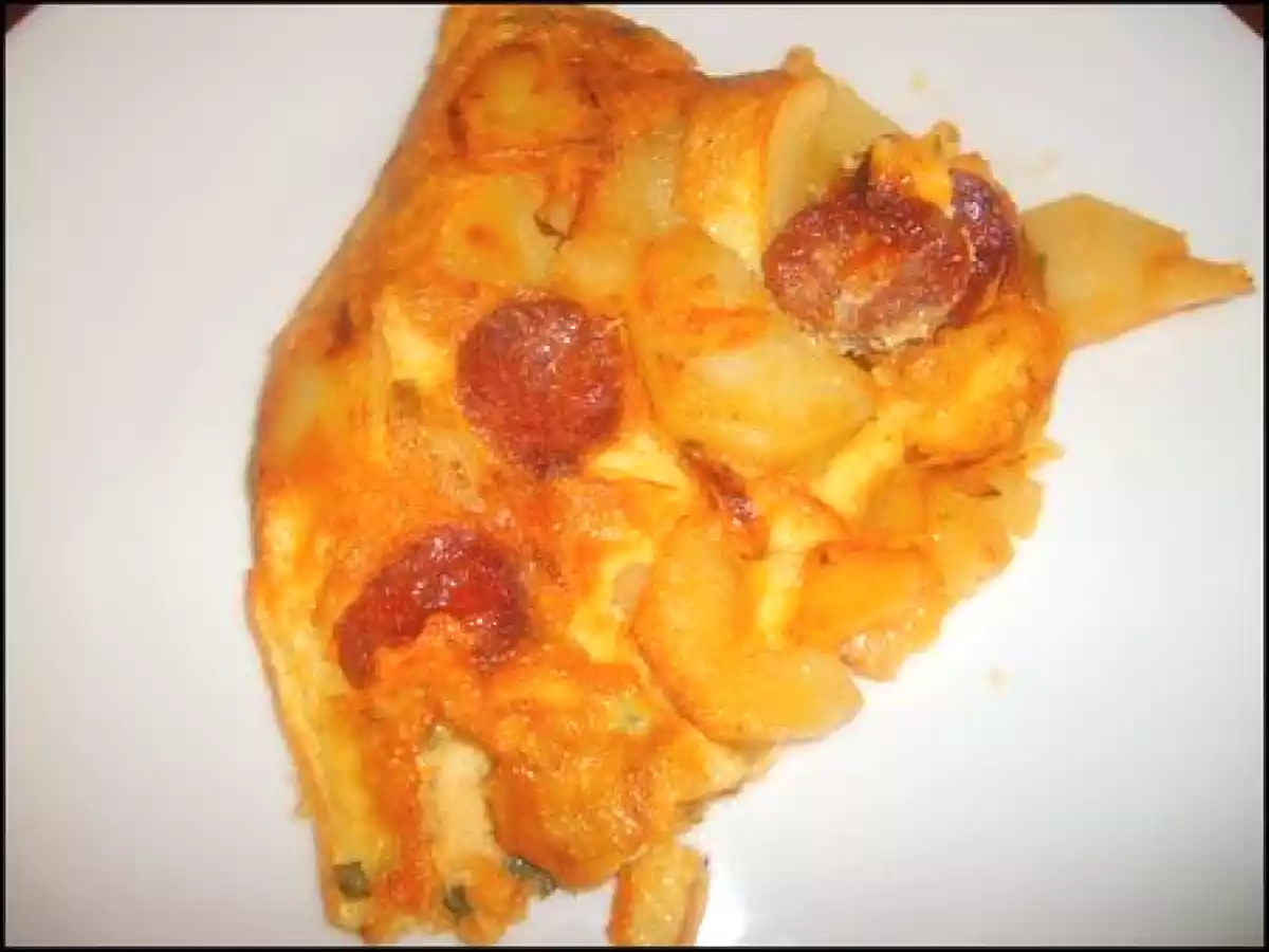 Tortilla de pommes de terre au chorizo - photo 2