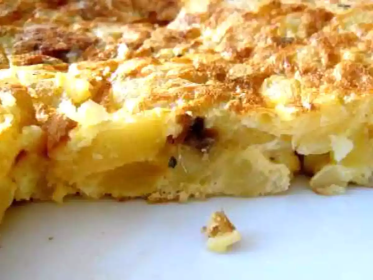Tortilla de pommes de terre aux anchois