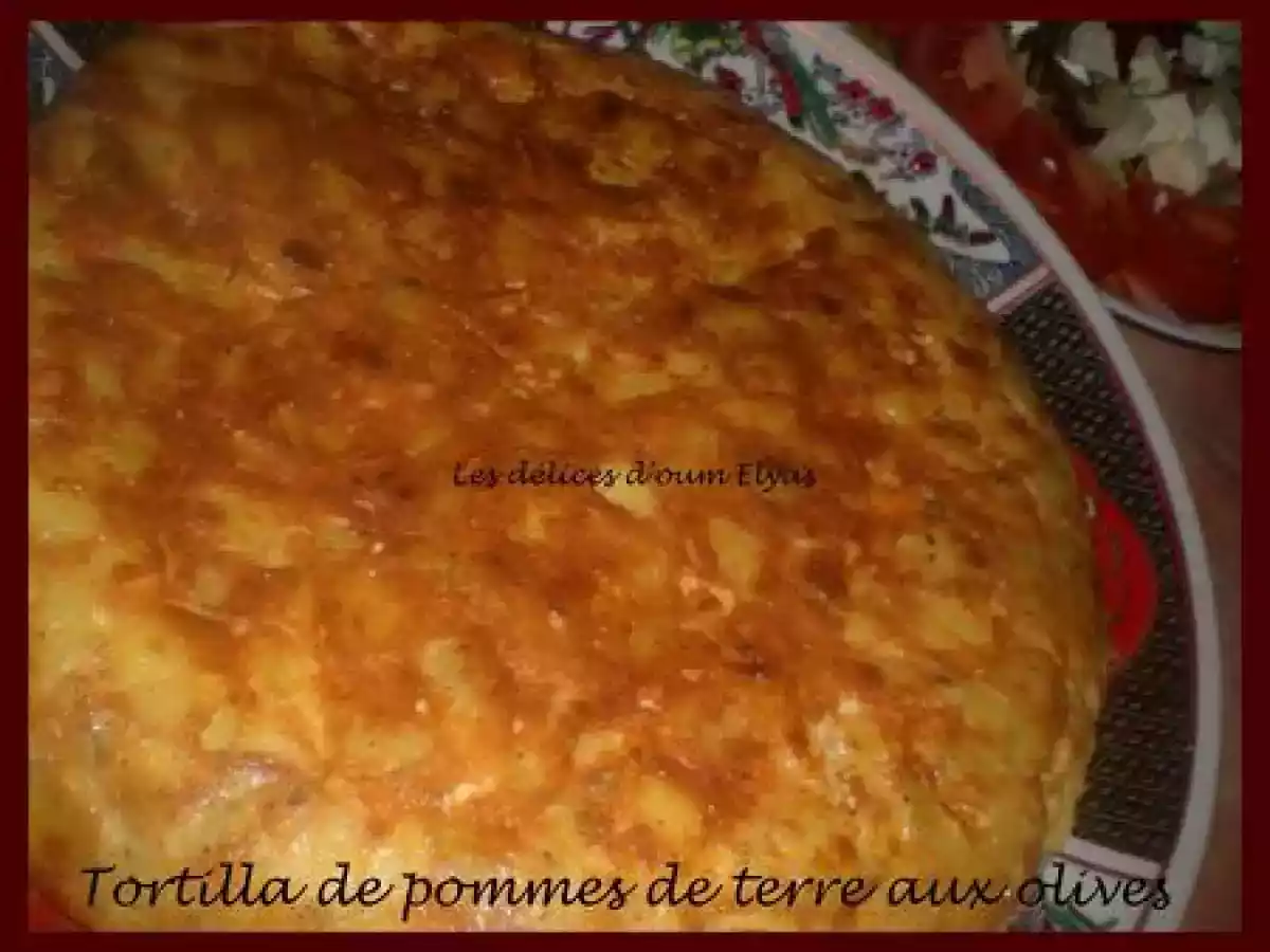Tortilla de pommes de terre aux olives - photo 2