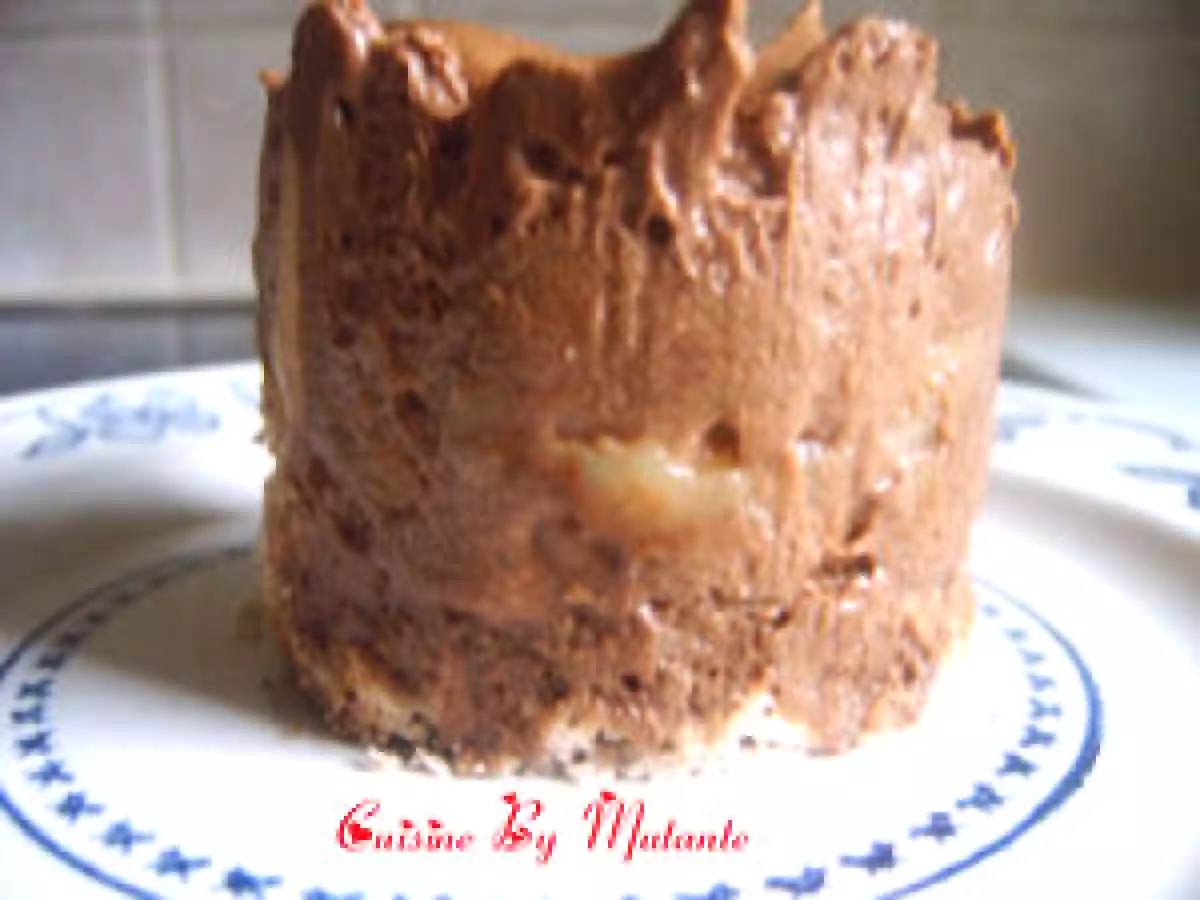 Tourelle fin de brioche et mousse au chocolat-caramel - photo 2