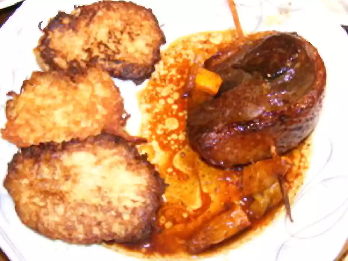 TOURNEDOS DE CANARD À L'ORANGE