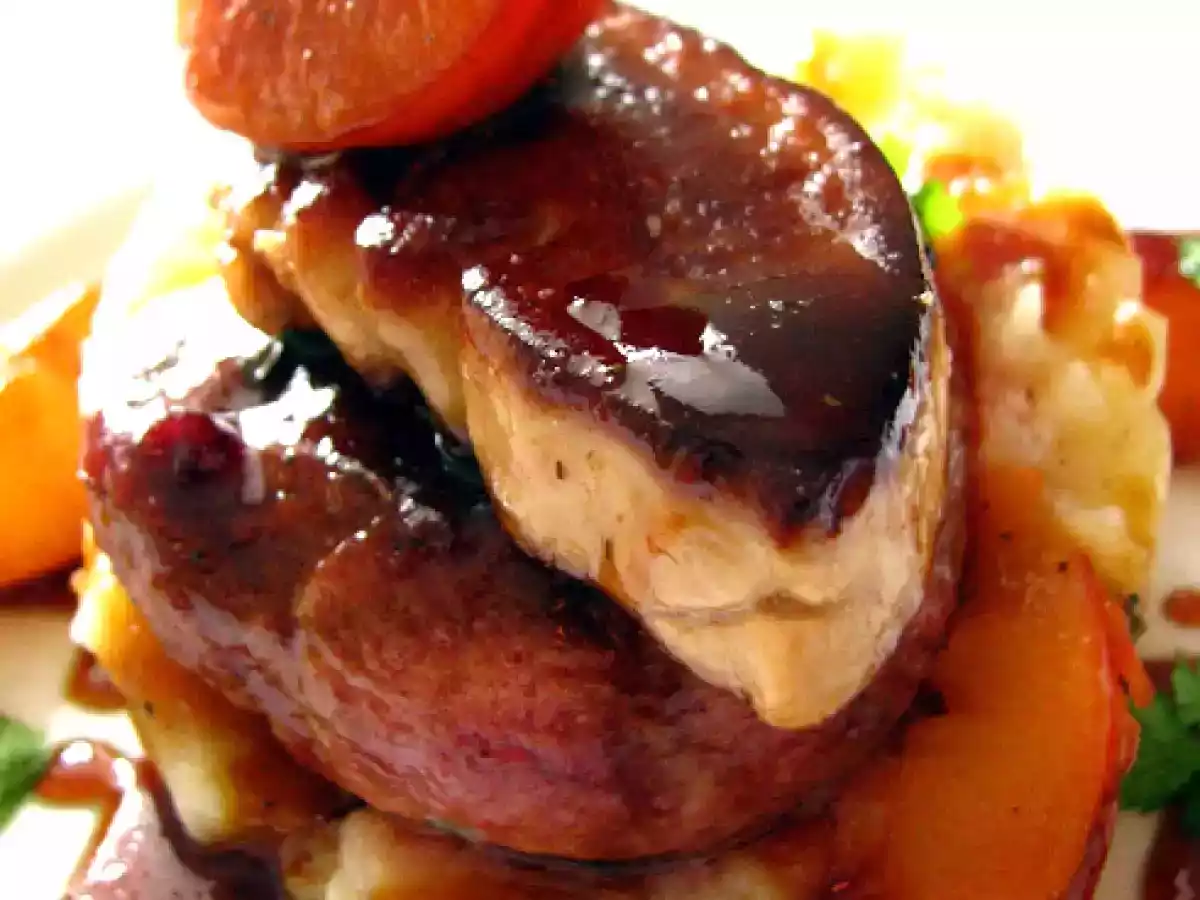 Tournedos de canard Rossini au miel