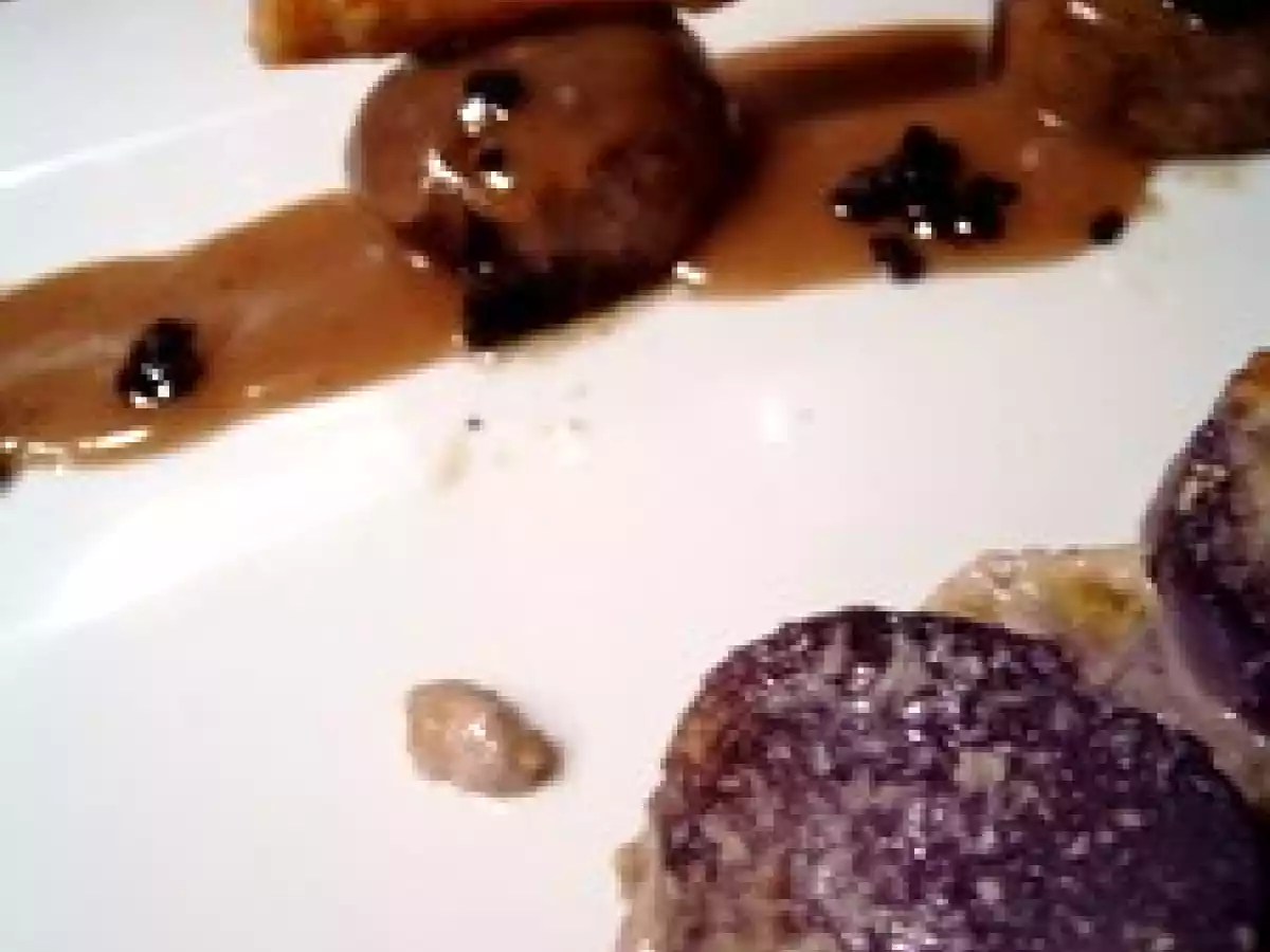 Tournedos de Marcassin au Jus de Truffes Croquant Forestier - photo 2