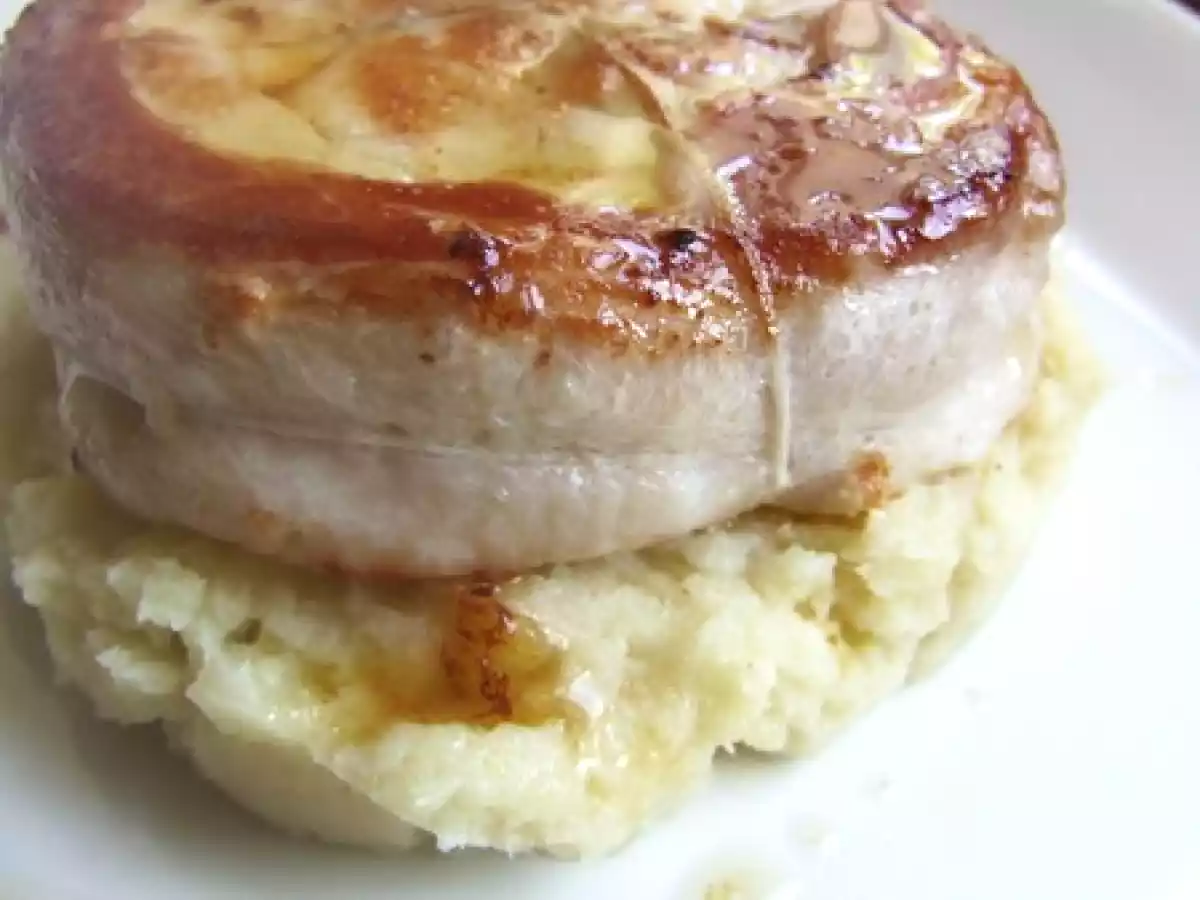 Tournedos de poulet & purée de légumes anciens (topinambour, panais & rutabaga) - photo 2