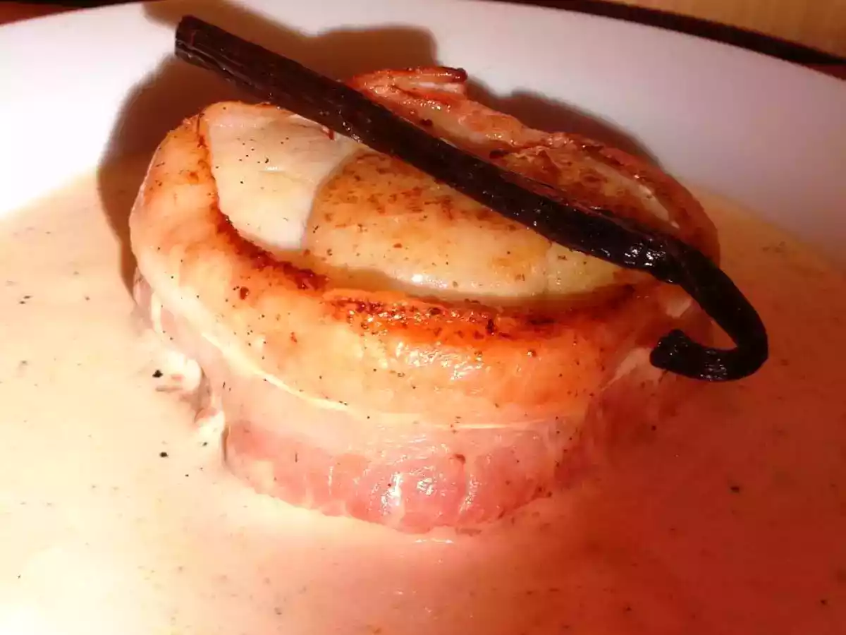 Tournedos de Saint-Jacques à la vanille
