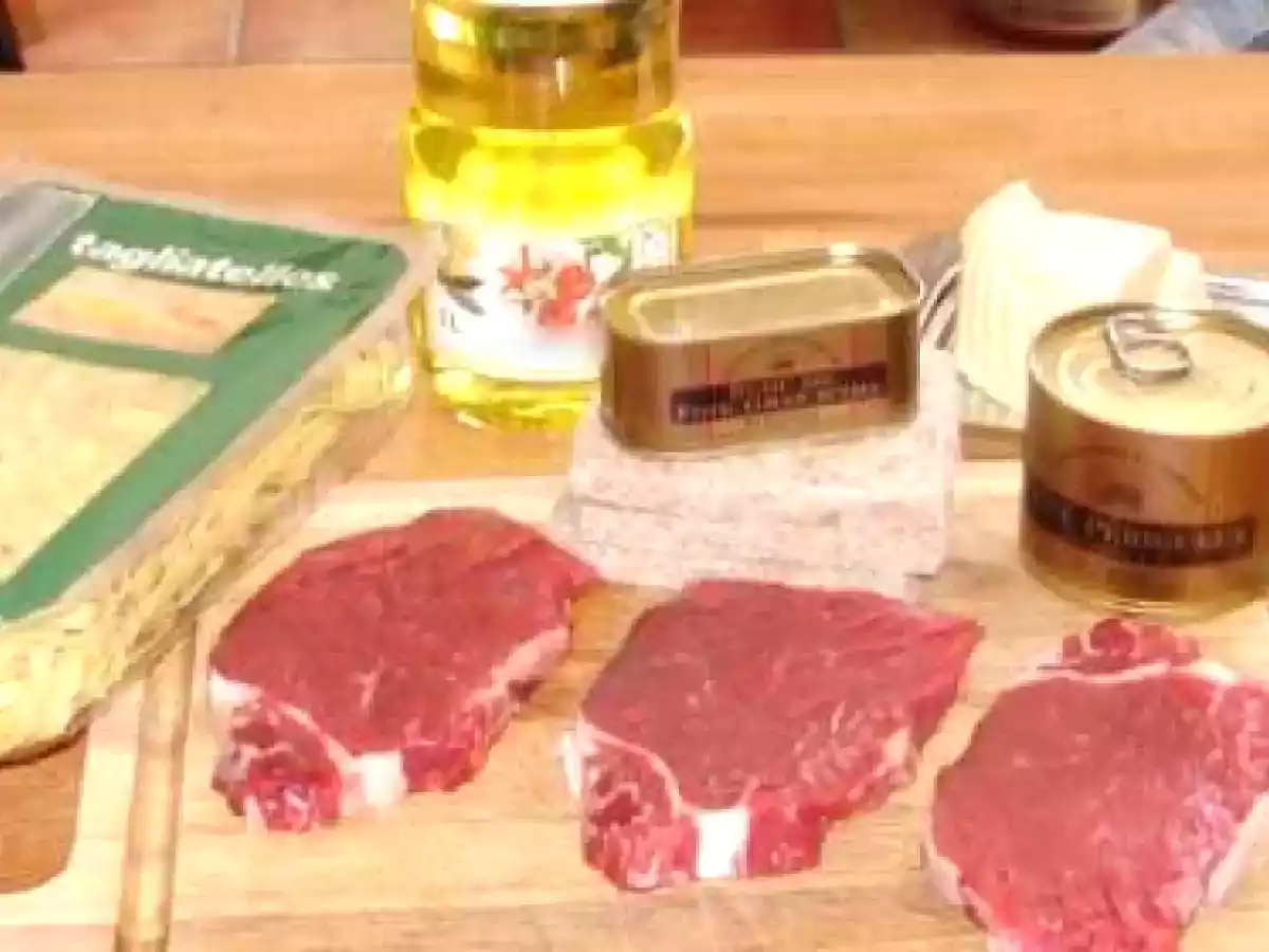 Tournedos façon Rossini au Foie gras d'Oie