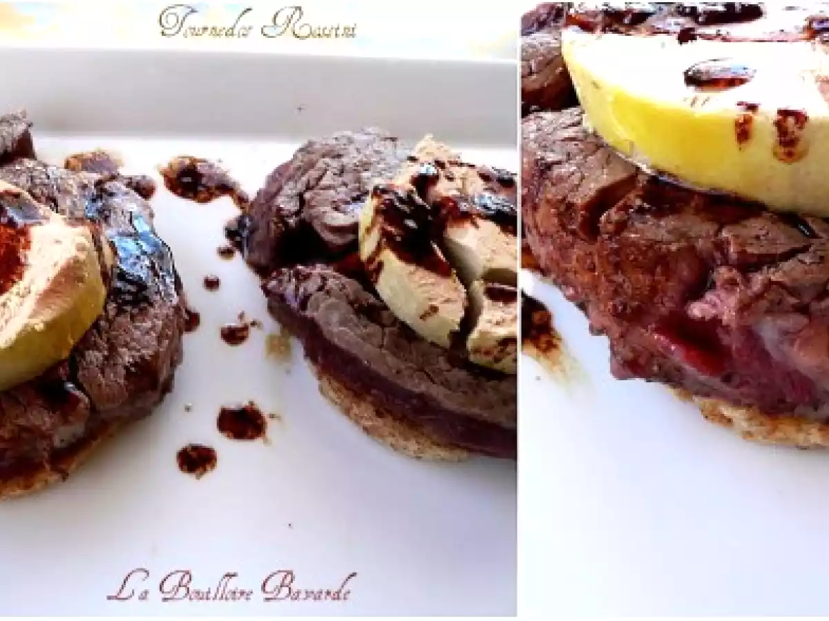 Tournedos Rossini pour le réveillon de Noël