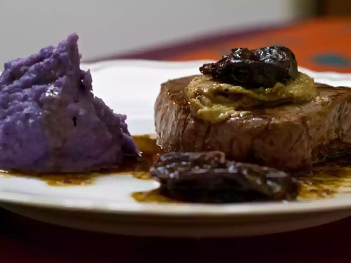 Tournedos Rossini & purée de vitelottes