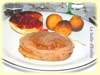 Tournedos sauce aux airelles et poire rôtie... Un petit plat facile et festif !