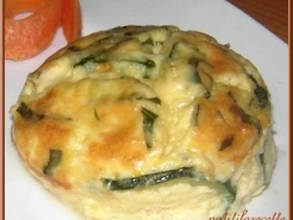 Tournedos sauce porto et son flan à la courgette et au camembert - photo 2