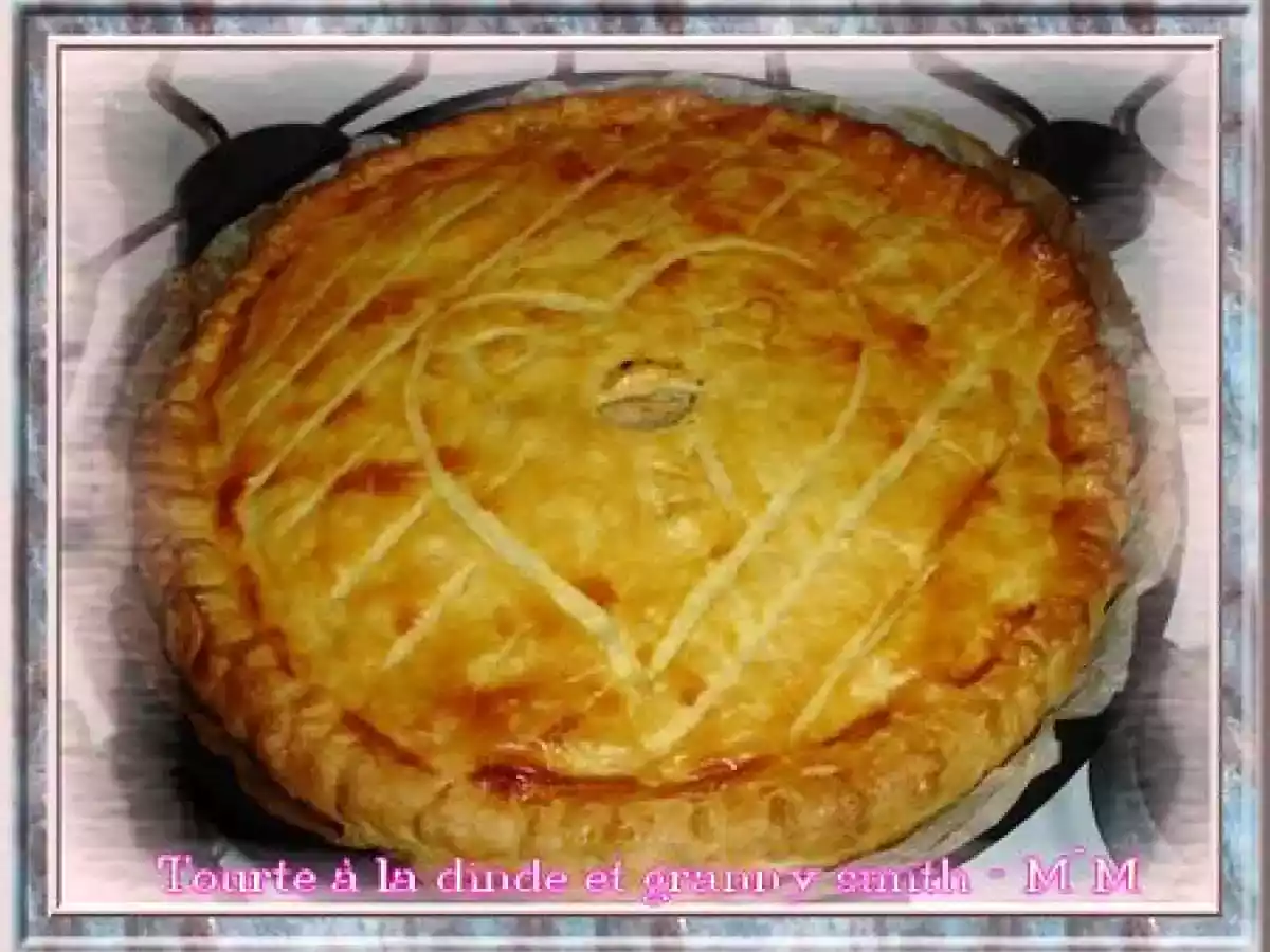 Tourte à la dinde et granny Smith - photo 2