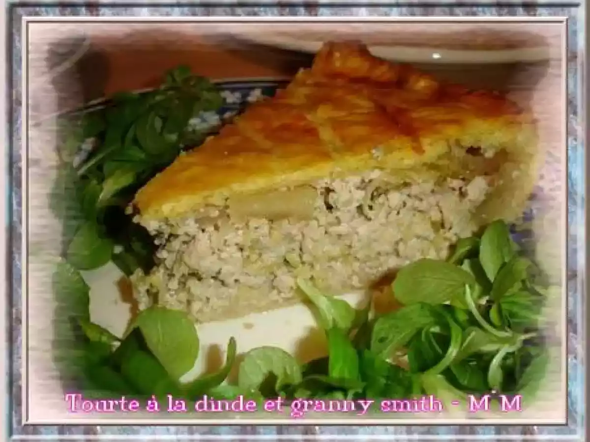Tourte à la dinde et granny Smith - photo 4