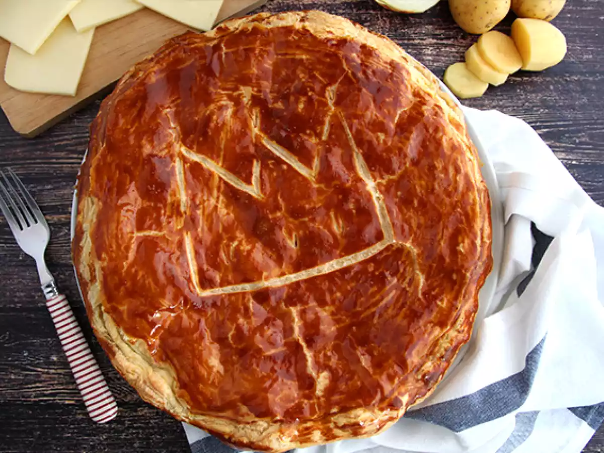 Tourte à la raclette - photo 2