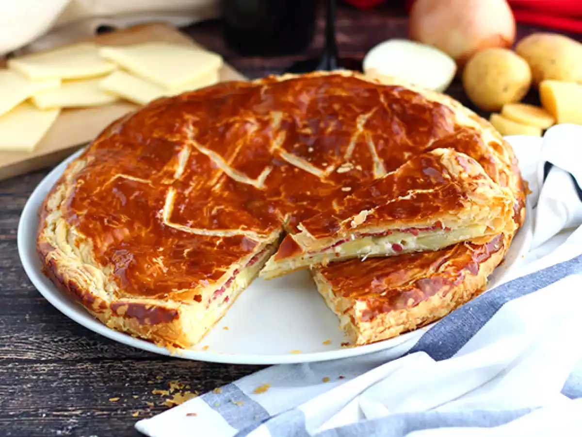 Tourte à la raclette - photo 4
