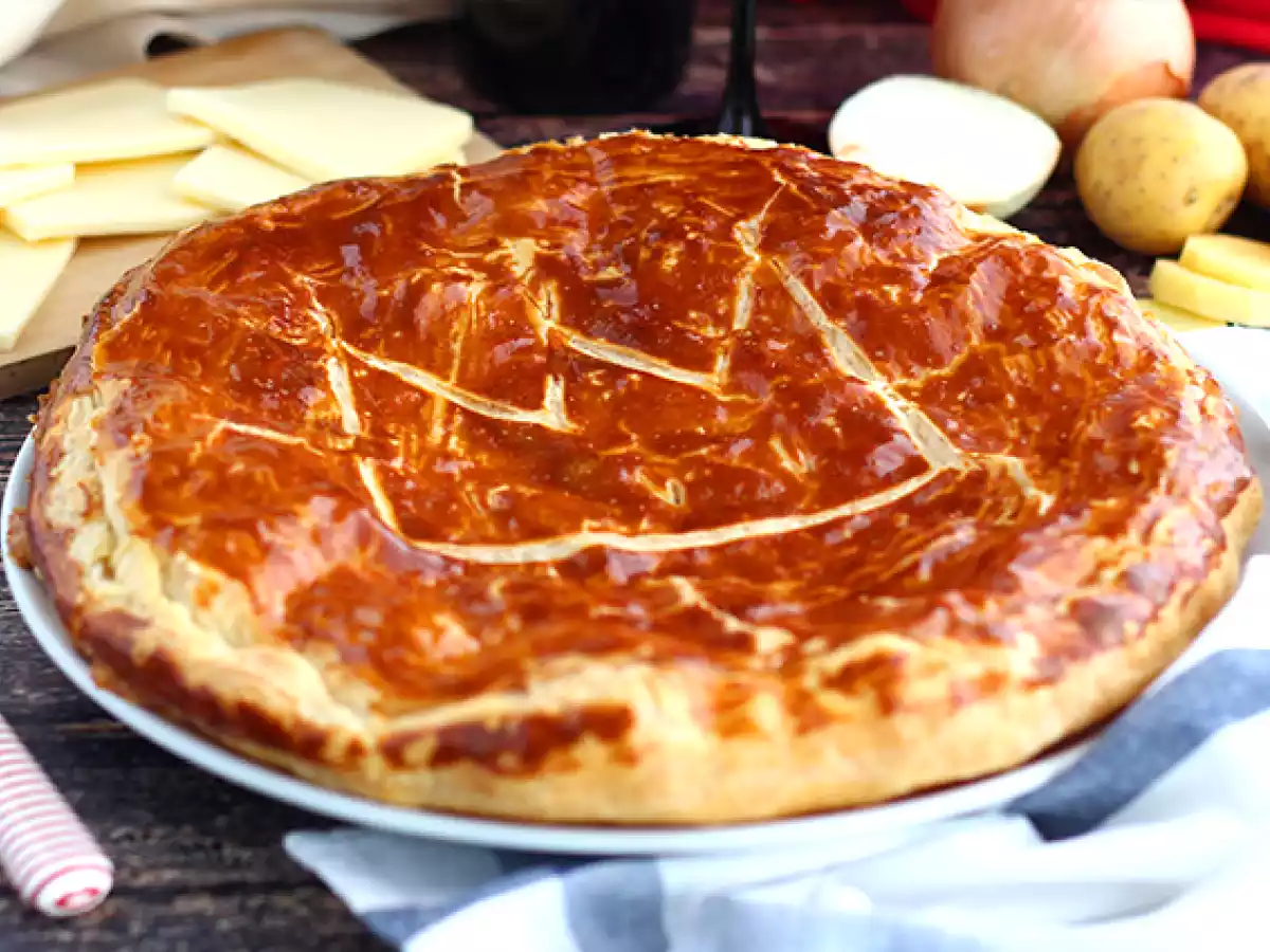 Tourte à la raclette - photo 5