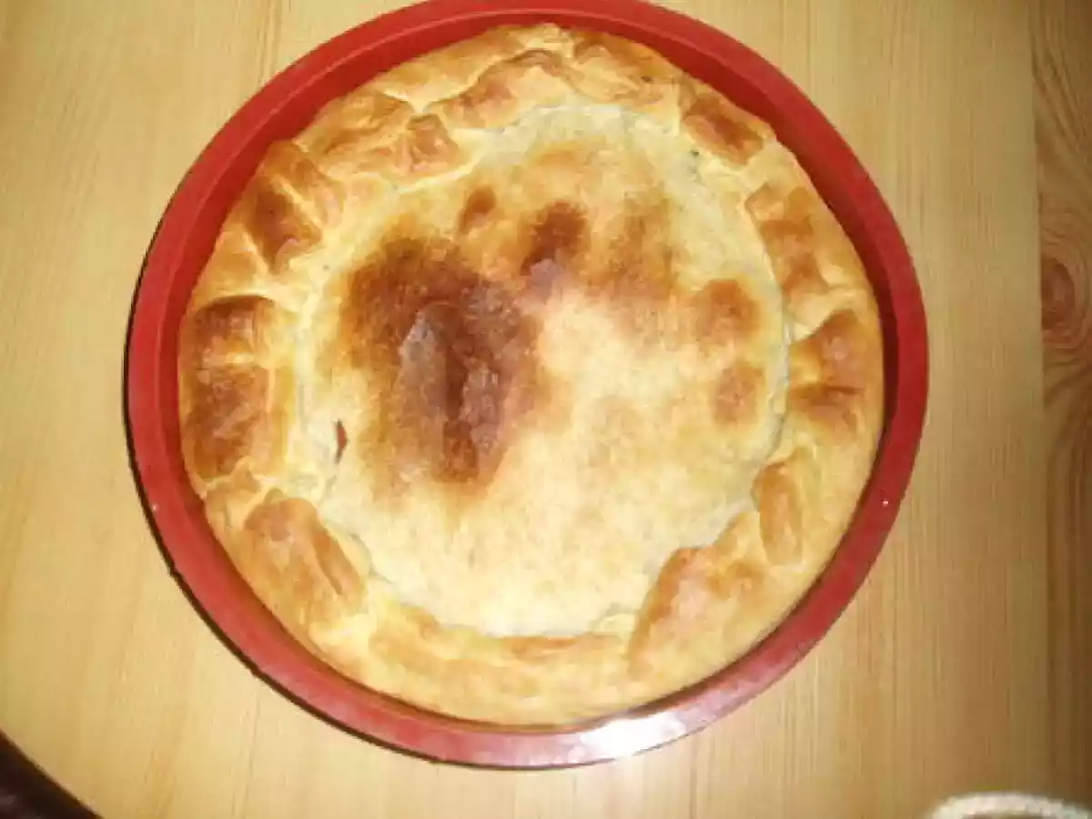 Tourte à la ratatouille