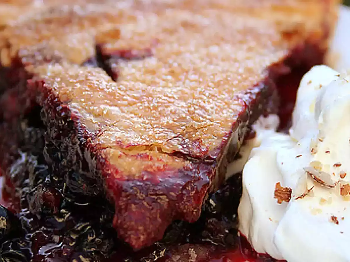 Tourte au Cassis Acidulé, Noisettes Craquantes, Crème Douceur - photo 2