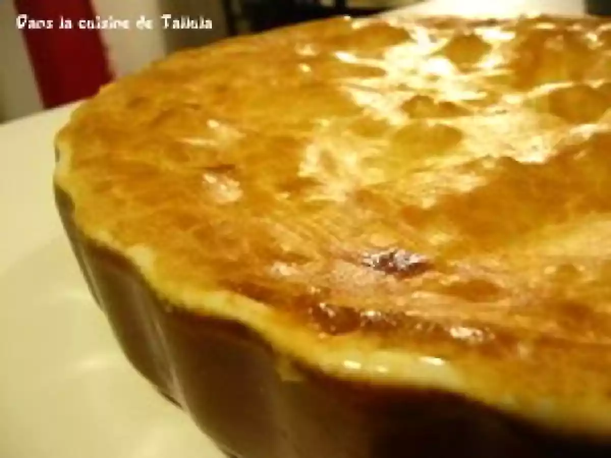 Tourte au poulet et brocoli moutardée
