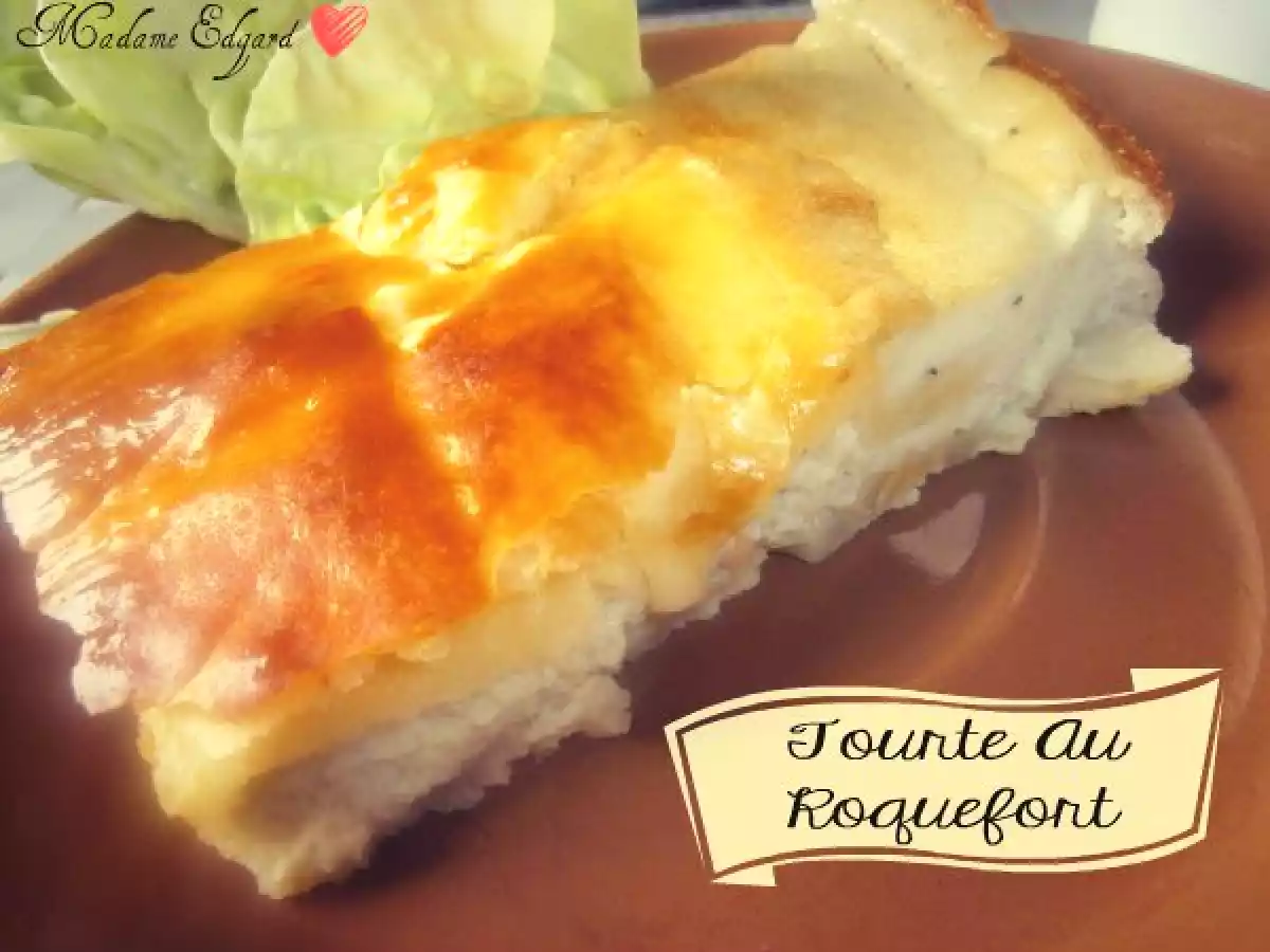 Tourte au Roquefort (Thermomix)