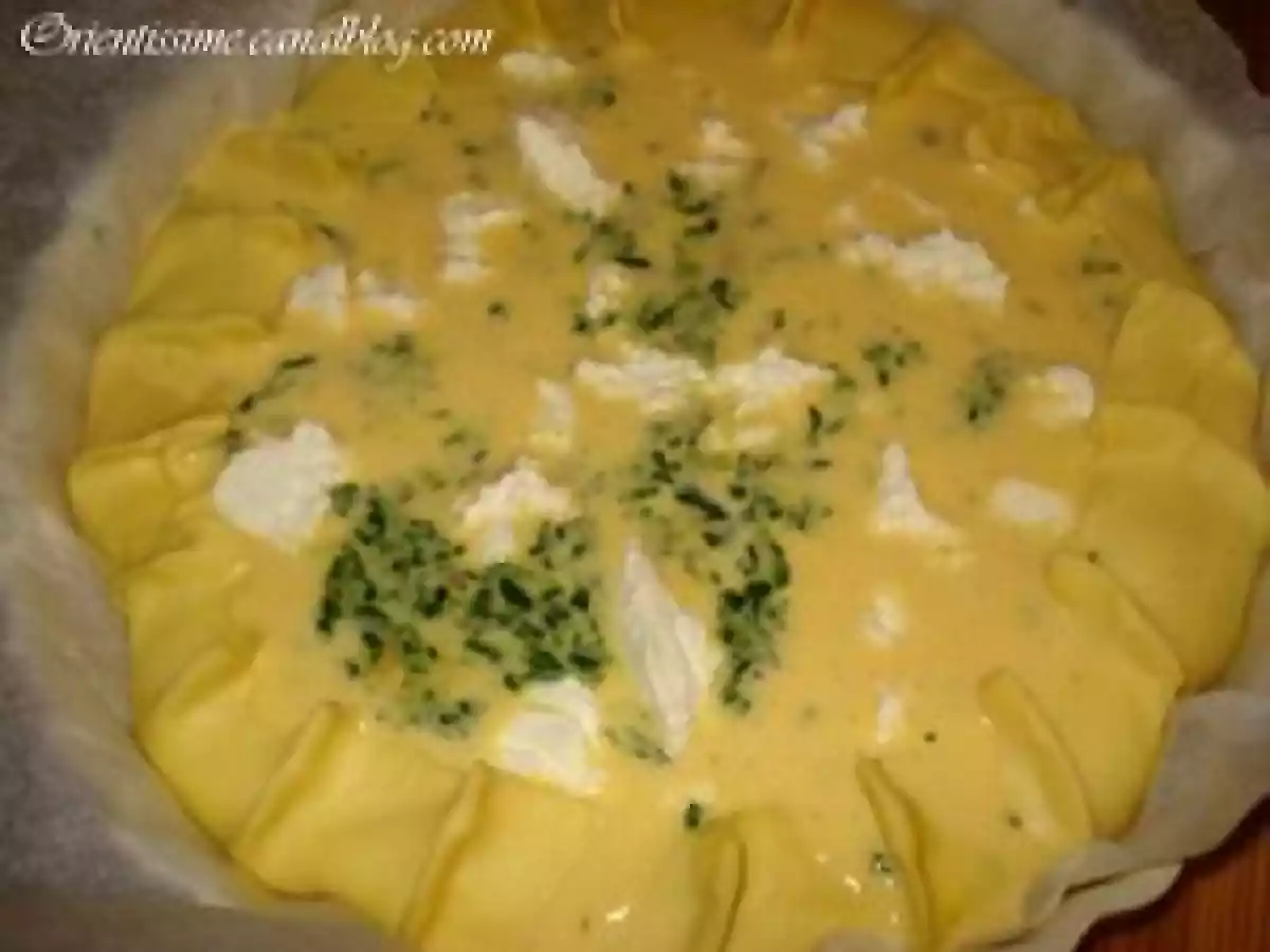 Tourte au saumon, épinards et ricotta - photo 2