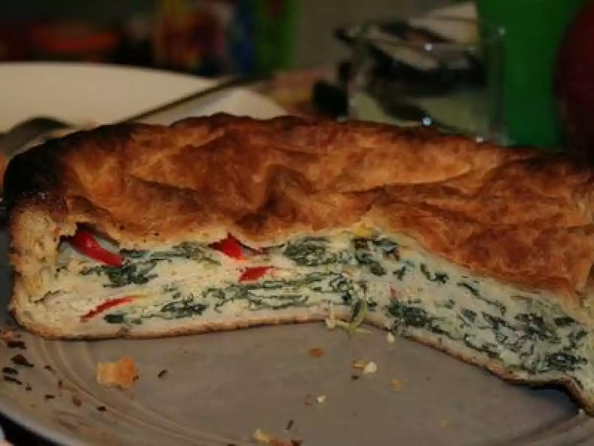 Tourte aux épinards